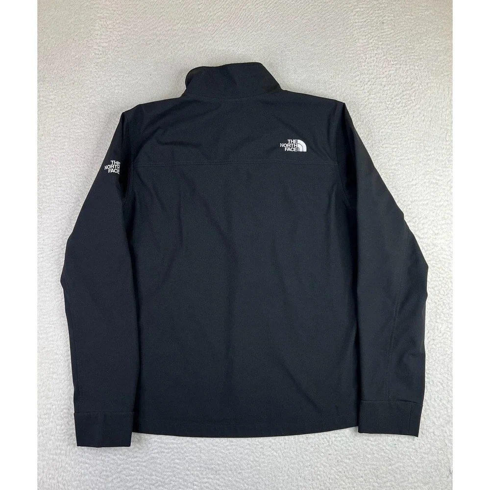 The North Face Mens Large Black Softshell Full Zip Bungie Video Game Logo Jacket